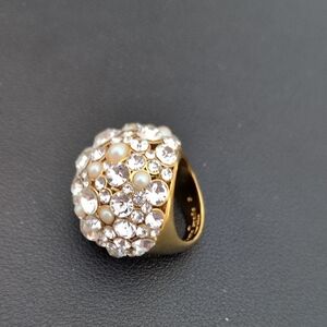 Kate Spade Gold and Silver Dome Ring